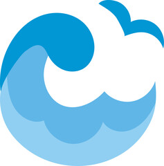 Wave logo icon