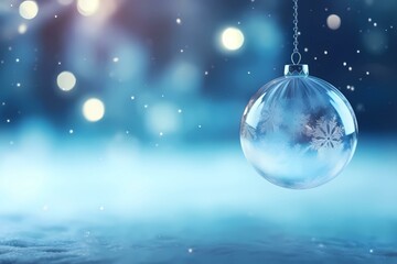 christmas bauble background