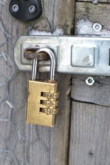 lock on the door