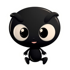 Fototapeta premium Ant backpack kawaii sticker png transparent file
