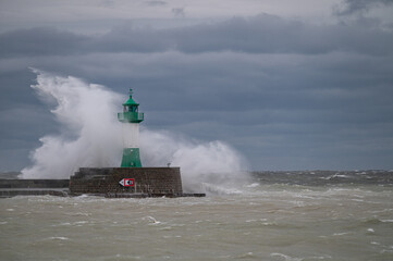 Sturmhochwasser an der Ostsee