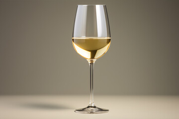 A white vino tumbler stands out against a backdrop.
