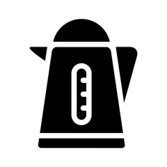 Thermos icon, equipped with measuring tools