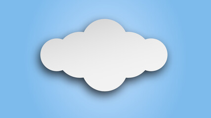 Monsoon, Rainy Season sale background . Cloud rain and umbrella on blue sky. vector.