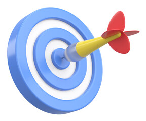 3D success icon. 3D illustration.