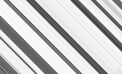 Black and white stripe abstract background. Motion effect. Grayscale fiber texture backdrop and banner. Monochrome gradient pattern and textured wallpaper.