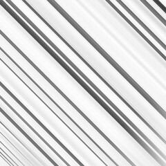 Fototapeta premium Black and white stripe abstract background. Motion effect. Grayscale fiber texture backdrop and banner. Monochrome gradient pattern and textured wallpaper.