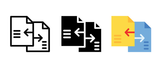 Data transfer icon