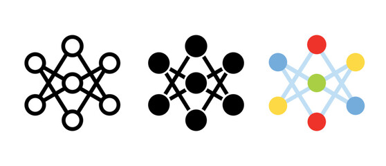 Neural network icon