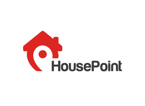 Introducing our exclusive "House Point Pin Icon Logo Design"! This seamless logo effortlessly integrates into any company's identity, offering a creative touch to elevate your project. With elements l