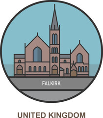 Falkirk. Cities and towns in United Kingdom