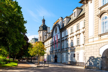 Scientific library in the former Dominican monastery in Pilsen, Czech Republic