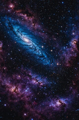 Obraz premium Nebula Abstract background