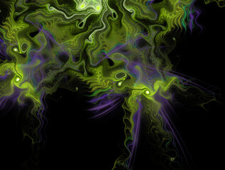 Imaginatory fractal abstract background Image