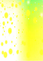 Yellow bokeh vertical  background for seasonal, holidays, event and celebrations