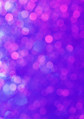 Purple bokeh square background for seasonal, holidays, event and celebrations