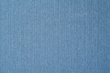 Woven, textile background, blue color.