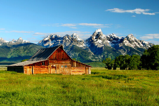 Mormon Barn in Grand Teton