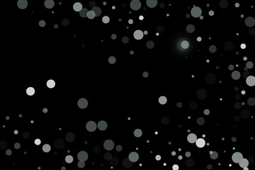 Silver glitter confetti, great design for any purpose. Party decor.