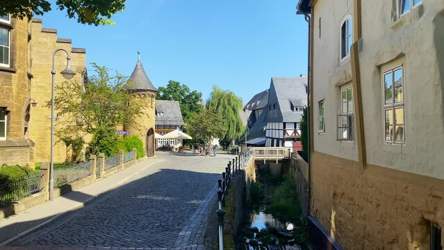 Altstadt, Goslar, Niedersachsen, Deutschland 
