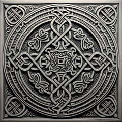 Urban Architecture Design with Abstract Steel Construction Background