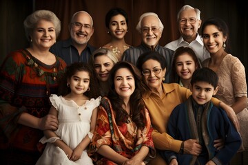 Obraz premium Multi-Generational Family Gathering