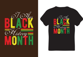 Black History Month T-Shirt Design for you