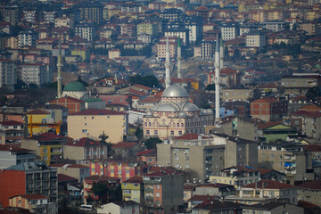 istanbul city view from above
