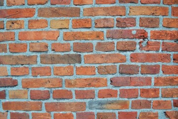 red brick wall texture background