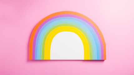 rainbow background for text.