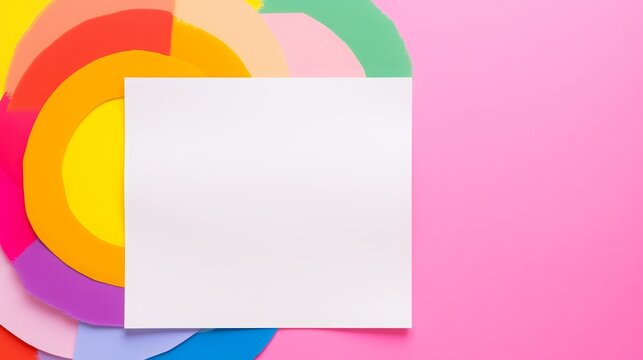 rainbow background for text.