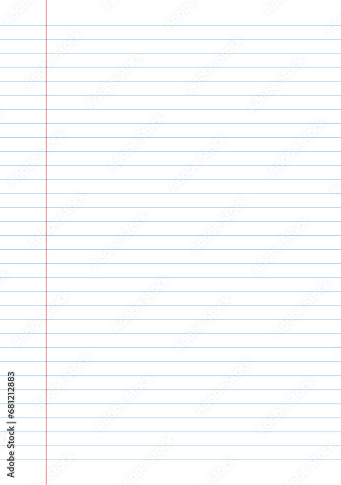 Poster notebook paper background. blank pages of a notebook