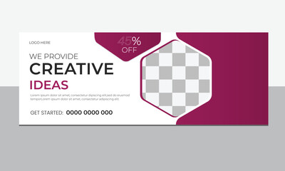 Business Facebook Cover design.