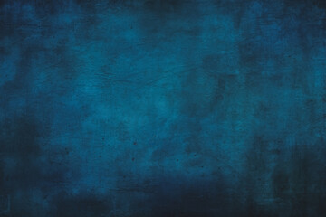 Textured deep blue background with a grunge feel, suitable for abstract art themes or as a sophisticated backdrop. - obrazy, fototapety, plakaty