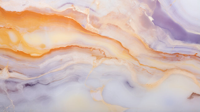 Elegant Onyx Texture in Purple and Orange Tones