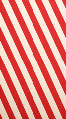 A striped pattern of alternating red and white lines