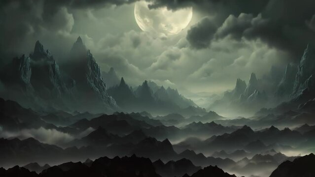 A storm on an alien planet