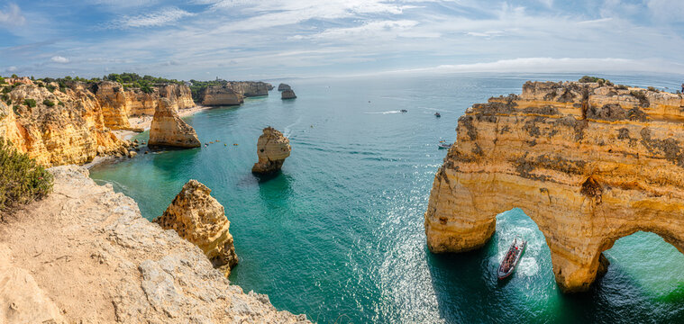 Amazing landscape of Algarve, Portugal, Europe