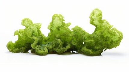 green algae isolated.