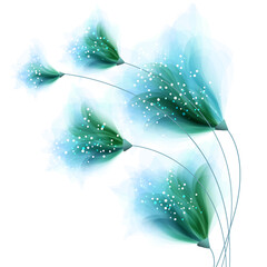 vector background with Flowers