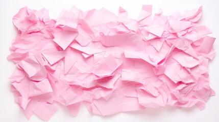 Fototapeta premium pieces of pink torn paper.