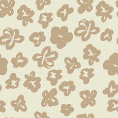 Beige Flowers