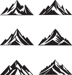 set of mountains