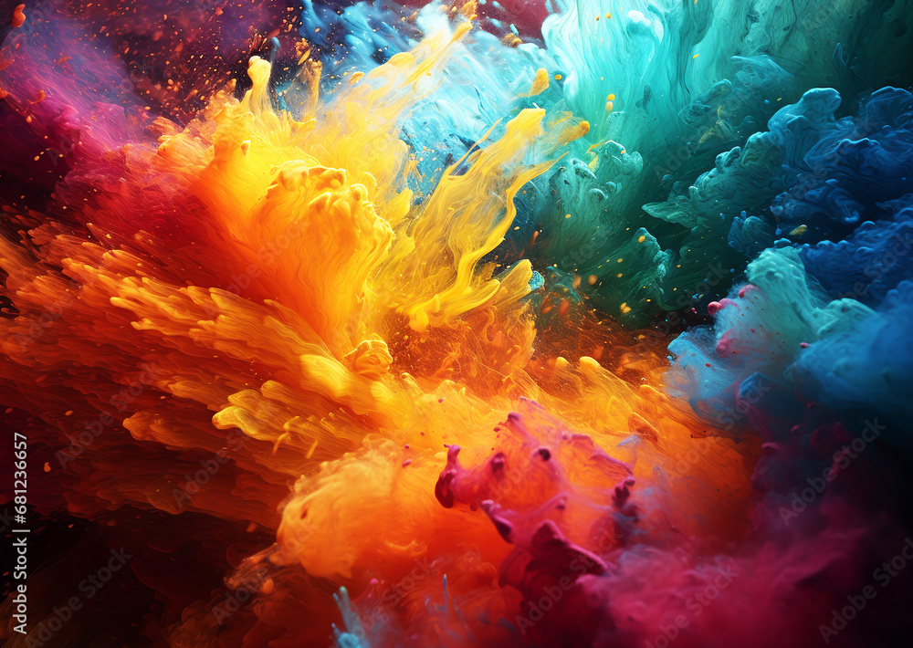 Aufkleber smooth gradient background for web development ,created by ai