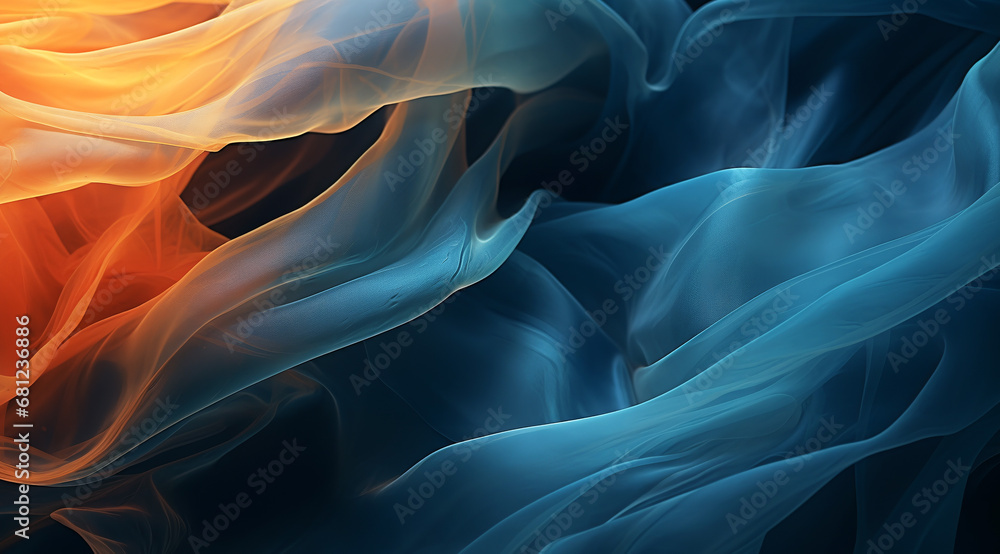 Leinwandbilder smooth gradient background for web development,generated by ai