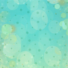 Blue bokeh square background for seasonal, holidays, event and celebrations