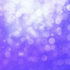 Purple bokeh square background for seasonal, holidays, event and celebrations