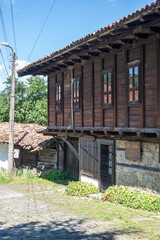 Nineteenth century houses in town of Elena, Bulgaria