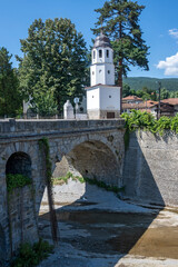 Nineteenth century houses in town of Elena, Bulgaria