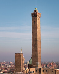 Obraz premium Two Towers in Bologna 